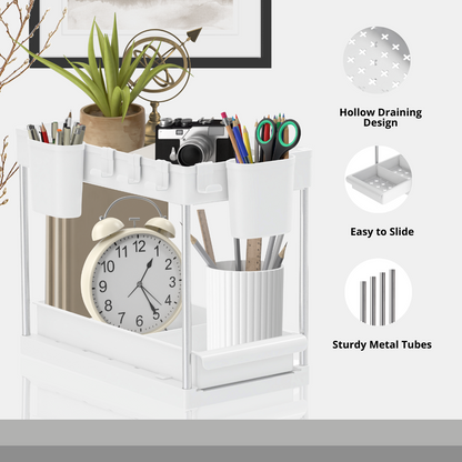 Two-Tier Sliding Under-Sink Organizers (Set of 2) - product image 9