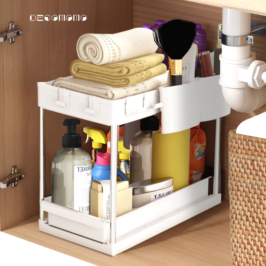 Two-Tier Sliding Under-Sink Organizers (Set of 2) - product image 10