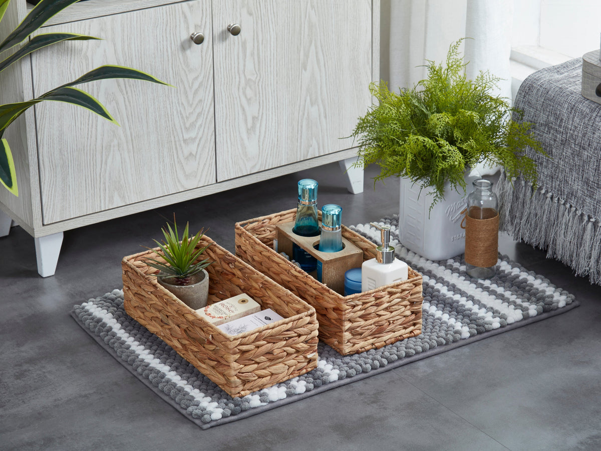 Water Hyacinth Woven Storage Baskets (Set of 2) - product image 4