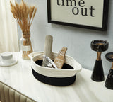 Small Cotton Rope Storage Baskets (2-Pack) - product image 1