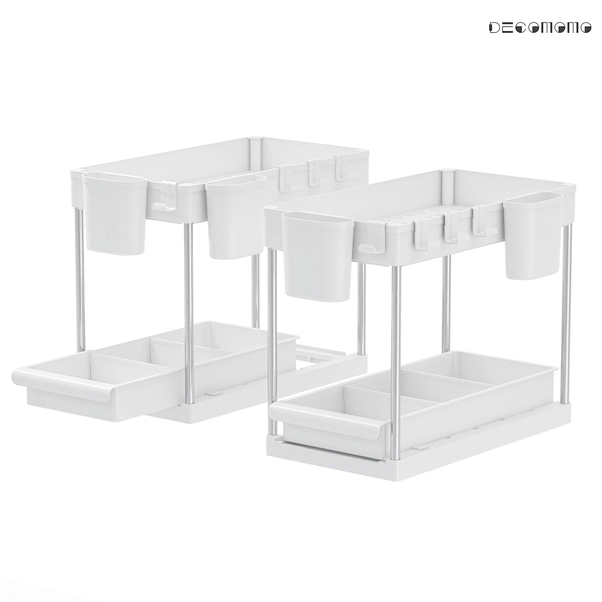 Two-Tier Sliding Under-Sink Organizers (Set of 2) - product image 15