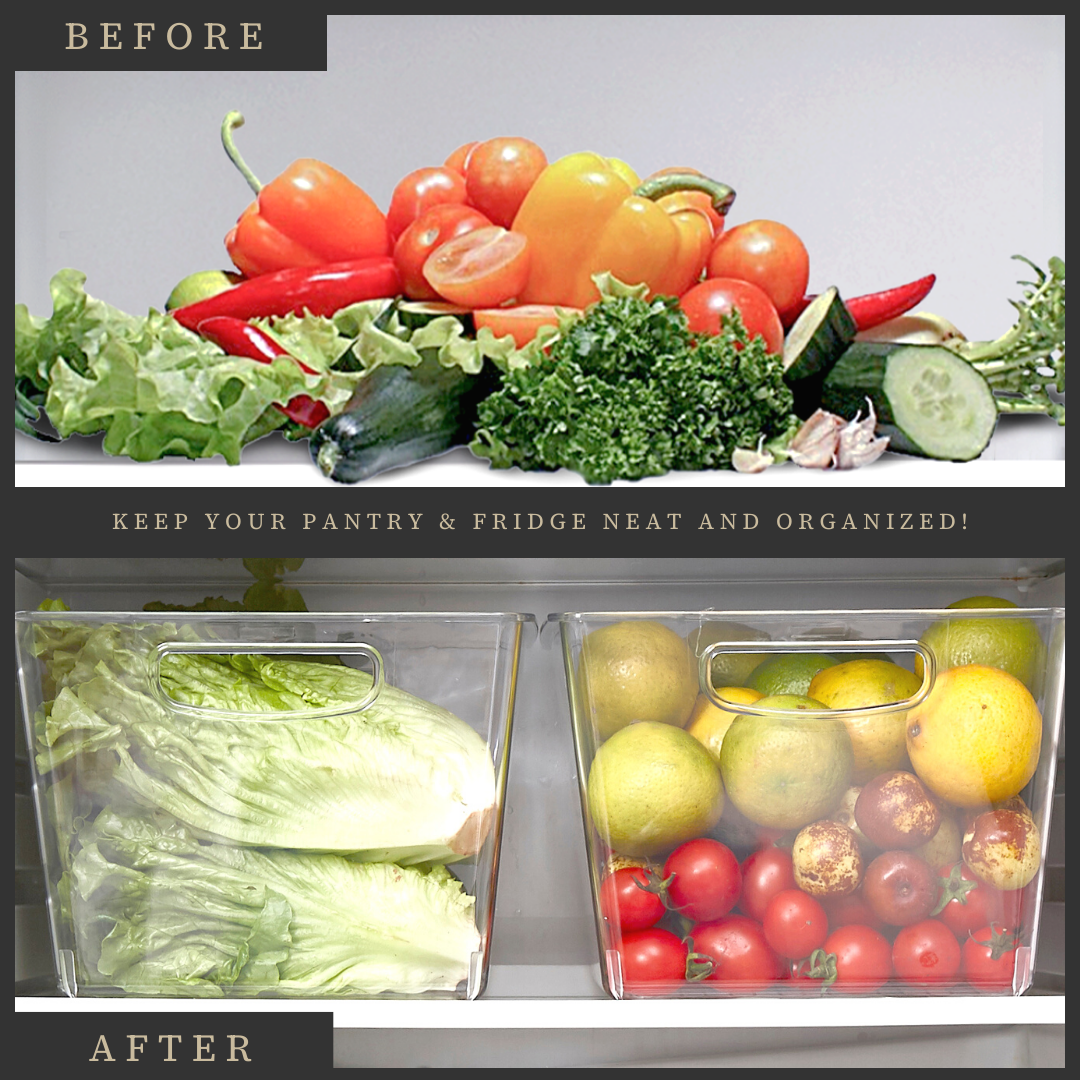 Clear Refrigerator and Pantry Organizer Bins (4- or 6-Pack) - product image 4