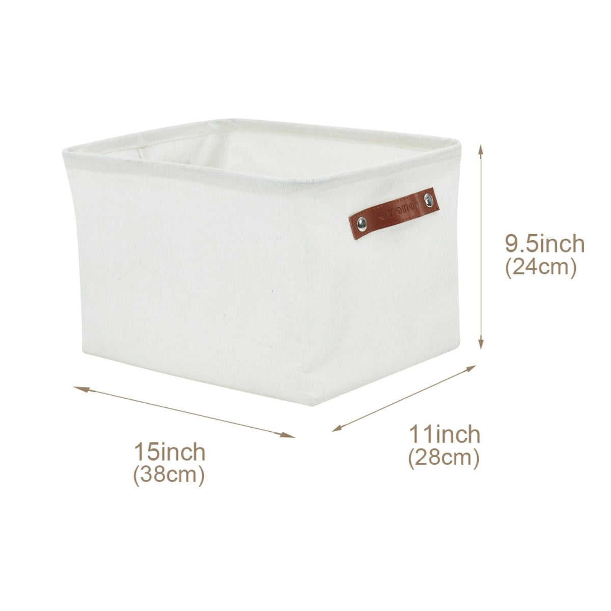 Large Water-Resistant Collapsible Storage Bins (6-Pack) - product image 17