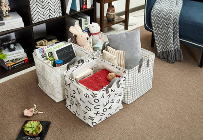 Patterned 13-Inch Collapsible Storage Cubes (6-Pack) - product image 4