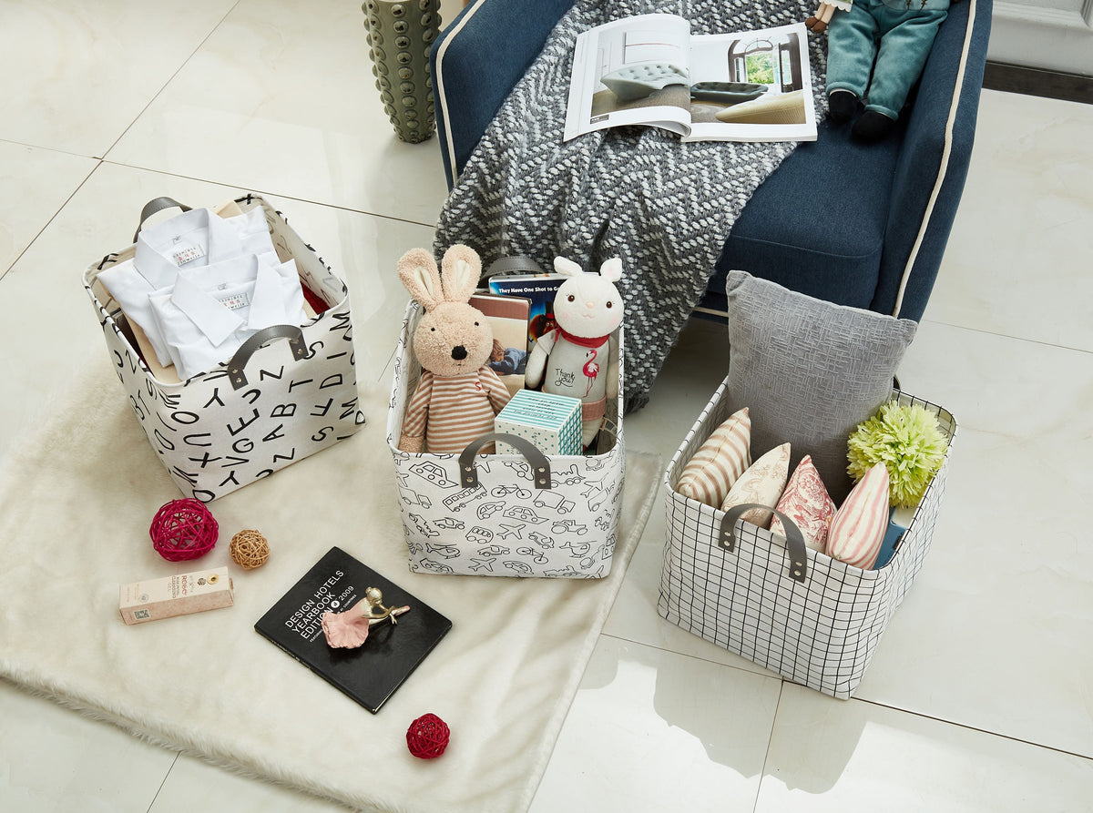 Patterned 13-Inch Collapsible Storage Cubes (6-Pack) - product image 5