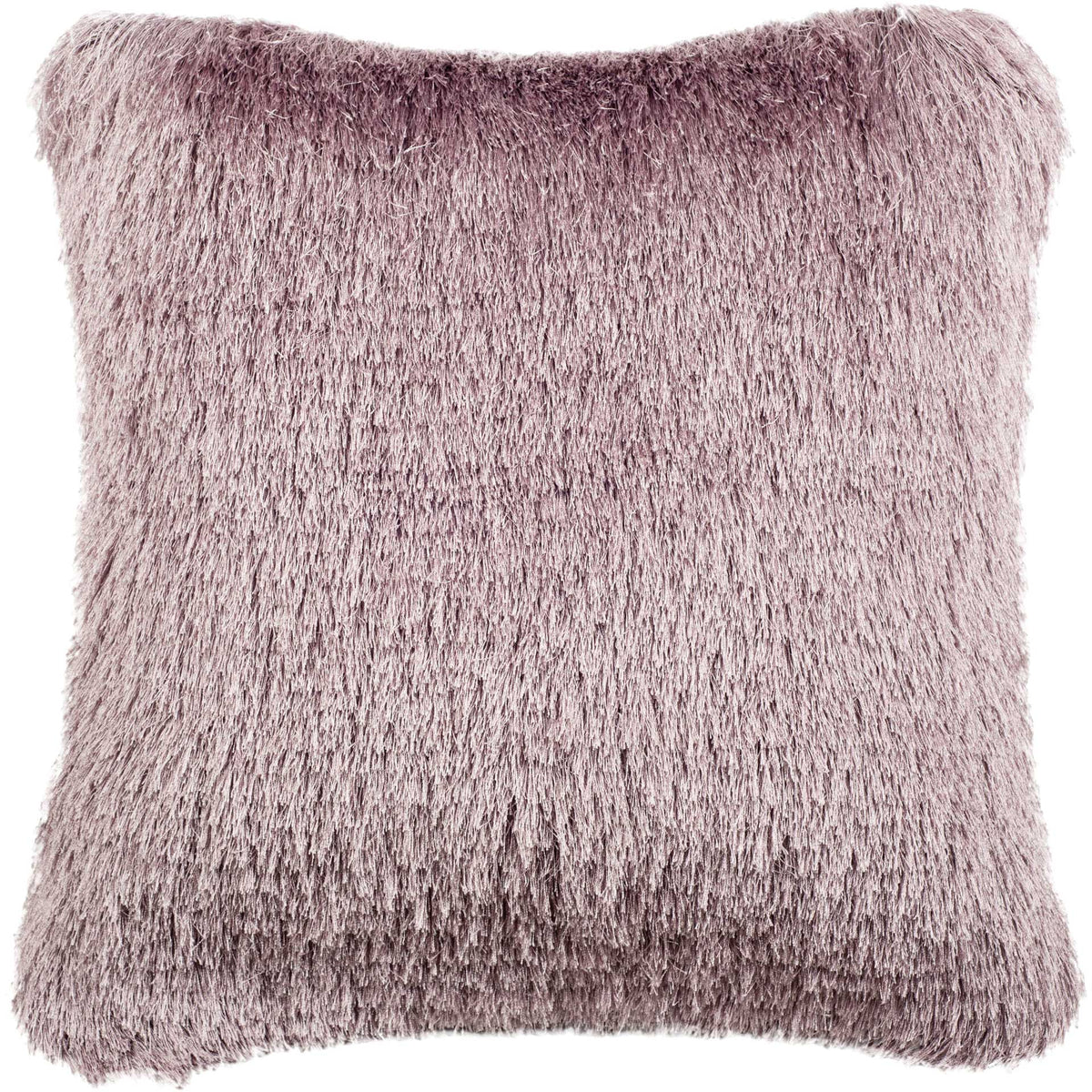 Lilac Shag-Texture Accent Pillow - product image 5
