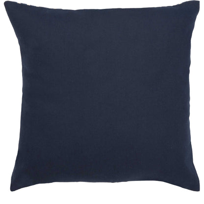 Blue and Cream Striped Accent Pillow - product image 2