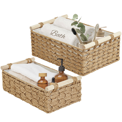 Woven Rope Shelf Baskets (2- or 3-Pack) - product image 16