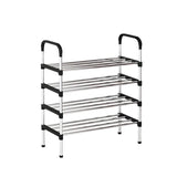 Compact Freestanding Shoe Organizer Rack