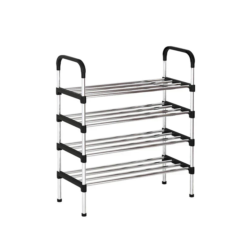 Compact Freestanding Shoe Organizer Rack