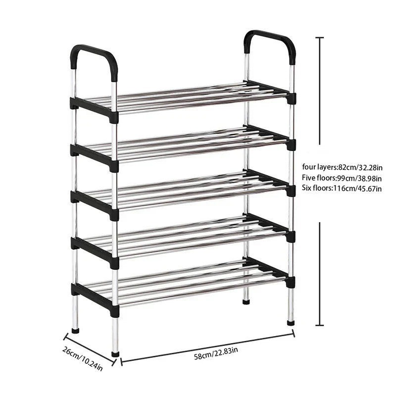 Compact Freestanding Shoe Organizer Rack - product image 4